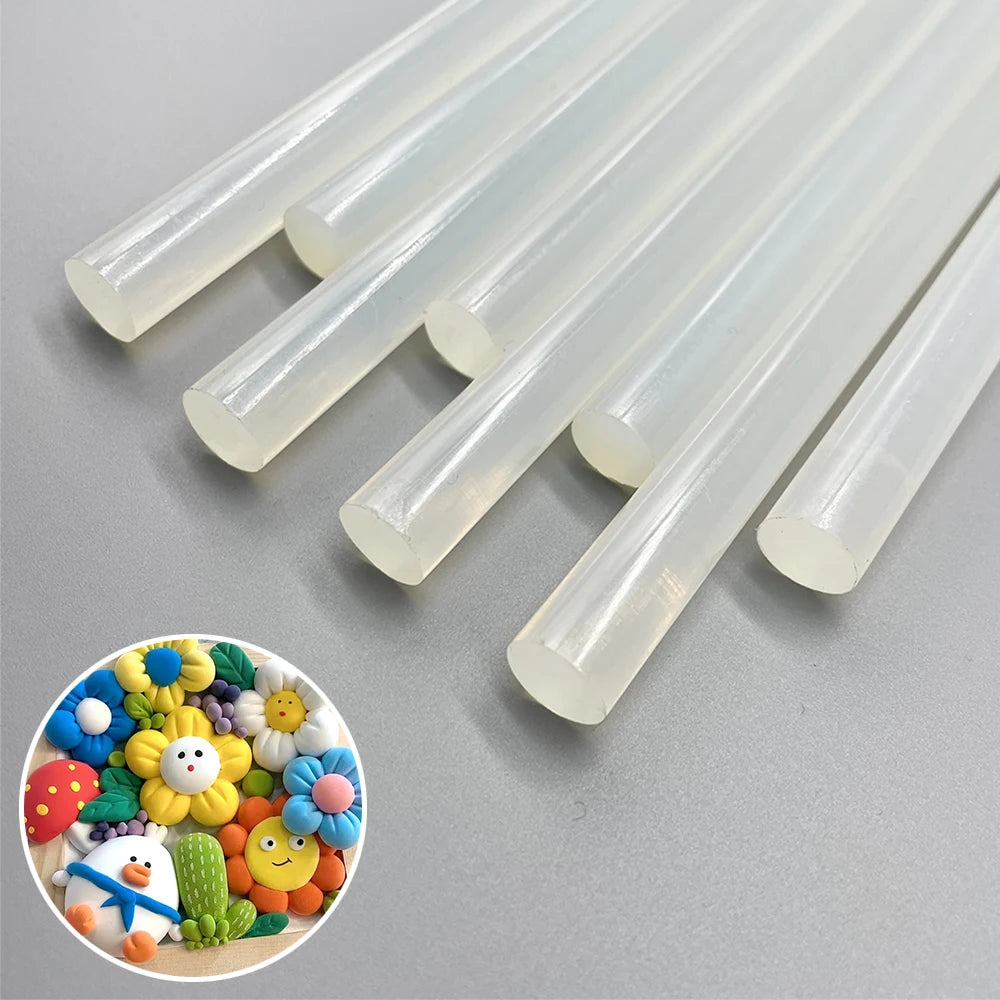 Factory Supply Hot Melt Glue Stick White Transparent Bag Packed Printed Header for Wood Plastic Foam Paper Glass Metal Leather