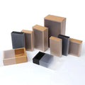 2025 New Style Jewelry & Makeup Personalized Sliding Folders with Embossing & Matt Lamination Corrugated Board Packaging