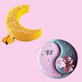 D5036 Tai Chi Yin Yang eye Mousse Fondant Cakes Dessert baking Pastries Cake Chocolates Resin Mold Silicone 3D Mould