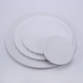 Mini 15cm Art Supplies Wholesale Cheap Round Shape Oil Painting Artist Stretched Canvas