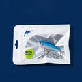 Eco Friendly Ziplock Seal Soft Plastic Worm Fishing Lure Bait Packaging Clear Zipper Bags with Hanging Hole