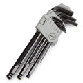 YUHANG 9-Piece Carbon Steel Ball End Hex Key Wrench Set Metric (1/16-3/8 Inch) for DIY Customizable with OEM Support