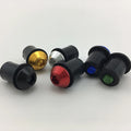 Motorcycle Fairing Rubber Brass Well Nut with Button Head Stainless Steel Bolt