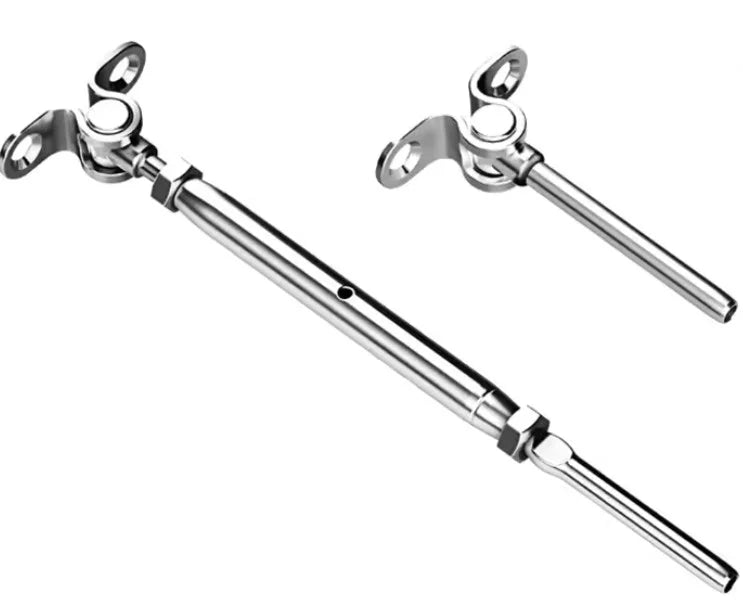Adjustable Angle Swage Wall Toggle Turnbuckle Kit
