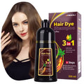 Meidu Private Label Permanent Natural Herbal Hair Black Shampoo Dye Hair Color Shampoo