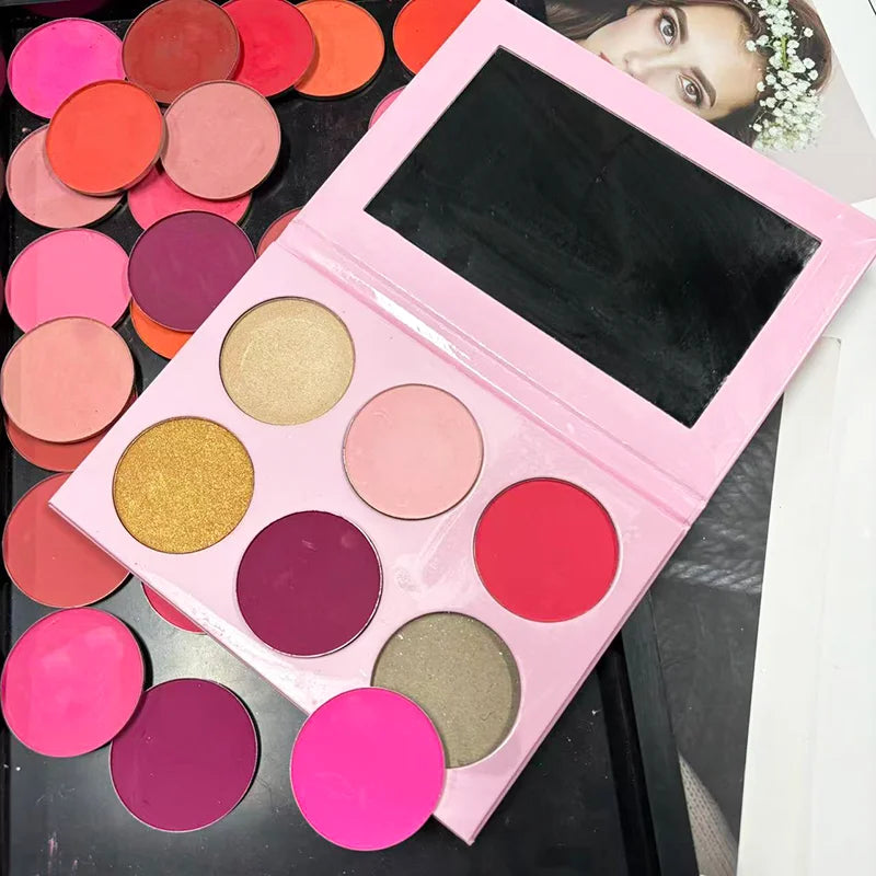 Wholesale Cosmetics Makeup High Pigment Vegan Private Label Shimmer Cream Blush