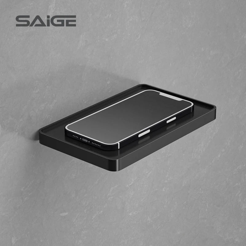 Hot Sale Wall Mount Bathroom Toilet Paper Holder With Phone Shelf