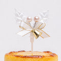 Wholesale SEDEX Approved Plastic Christmas Cake Topper Decorative Picks with Customizable Size & Shape for Indoor/Outdoor Use