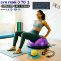 Gym Indoor Exercise Equipment Yoga Balance Hemisphere Pilates Fitness Ball Custom Yoga Half Ball Yoga Half Ball Accessories
