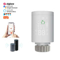 Zigbee WiFi Smart Programmable TRV Thermostatic Radiator Valves Thermostat Actuator M30 X 1.5 mm Temperature Controller
