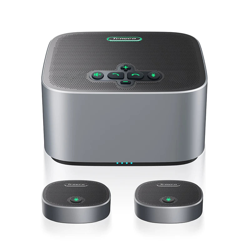 TENVEO Portable  Conference Speakerphone Wireless Omni-directional Conference Speakerphone