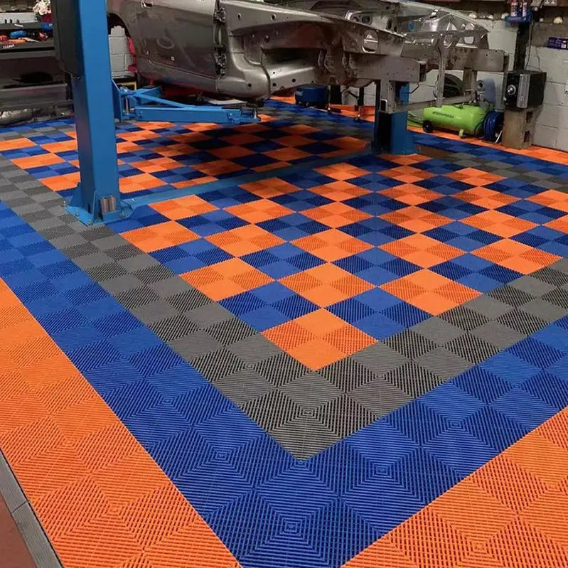 Excellent Quality Pvc Garage Floor Tiles 2 Floors Design for Swimming Pool Manufacturer