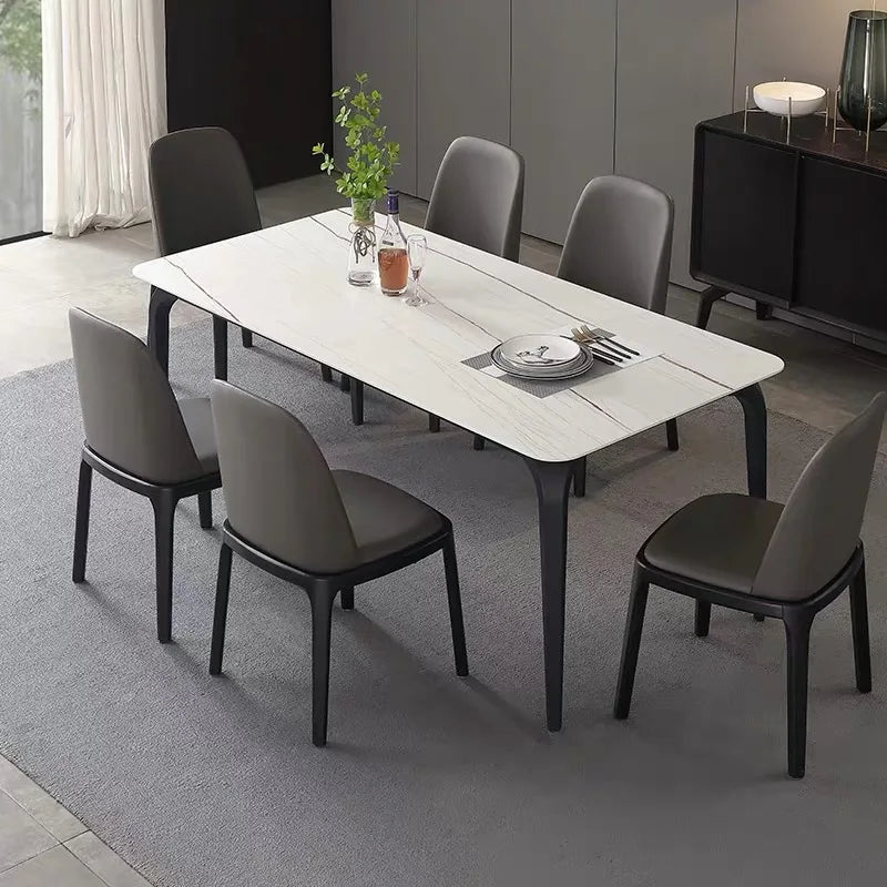Dining Tables for Kitchen Wood with Chairs Modern and Chairs Set 12 Seater High Chinese Large Imported Granite Dining Tables