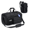 3 in 1 Black Large Big Academy Mens Hiking Hunting Convert to Duffle Tactical Sports Backpack