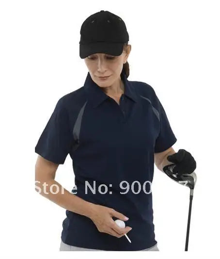 China Clothes Factory  No Moq Custom Golf Polo Shirt for Men and Women's Free Choose Color  Size  Style and Labels