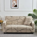 Best Price Printed Floral Stretch Sofa Slipcover Washable Three-Person Cover for Home Use