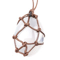 Hongzhuo Wholesale Crystal Beautiful White Agate Irregular Shape Tree of Life Pendant Necklace for Wedding Jewelry