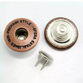 2 Pin Jeans Button Fasteners Repair Kit Nickel Free Two Double Prong Jeans Button DIY