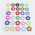 Deepeel BF302 30mm DIY Bag Accessories Candy Color Star Shape Keychain Earrings Pendants Rings Buckles