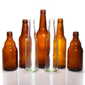 China Factory Price Free Screen Printing 5 oz (330ml) Amber/Green Glass Beer Bottle with Crown Cap IDEA Brand OEM/ODM Accepted