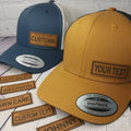 Embroidery Leather Patch Classic Richardson 112 Oem Caps Back 5 6 Panel Blank Foam Suede Custom Mesh Trucker Cap Hats