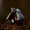 SS8-961R Stainless Steel Hip Hop Style Gothic Ring Bat Ring Fashion Jewelry Rings