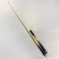 Black 3/4-PC Brass Joint Ash Wood 9mm Tip 57inch Snooker Billiard Ball Arm Cue Stick / Taco Oak Butt Sleeve