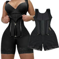 Extreme Compression Hourglass Waist Trainer Lumbar Sculpting Corset Bodysuit Embroidery Tummy Control Butt Lifter 1 Piece