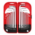 18pcs Industrial Grade CR-V Allen Key and Wrench Set Hex Key with Box