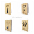 Laser Cut Engraved Bamboo Greeting Card Personalised Father's Day Bamboo Birthday Card Wood Post Card
