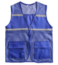 Reflector Fabric Coat Winter Jacket Rain Coat Reflective Women Safety Vest Safety Vest Zipper Prismatic Reflective