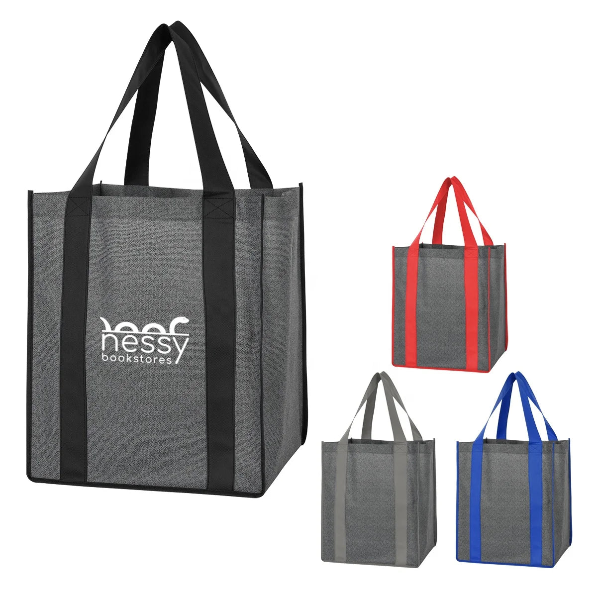 Ruth Super Strong Portable Eco-Friendly Shopping Bag Reinforced Handles Foldable Non-Woven Medium Shoulder Closure Grocery