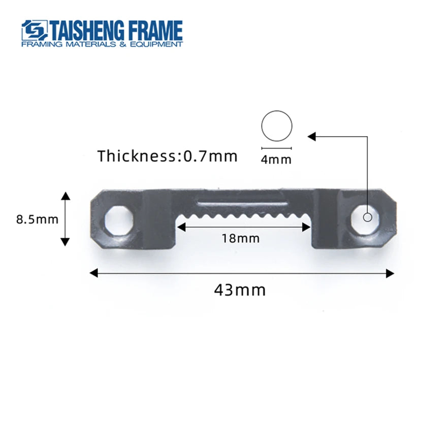 TS K083 Gallery Picture Photo Frame Hangers Hook for Displaying Sawtooth-Style Pictures Hardware