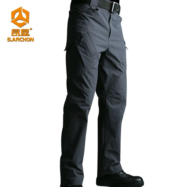 Summer IX9 Tactical Trousers Men's Ultra-thin Breathable Special Forces Quick-drying Pants Outdoor