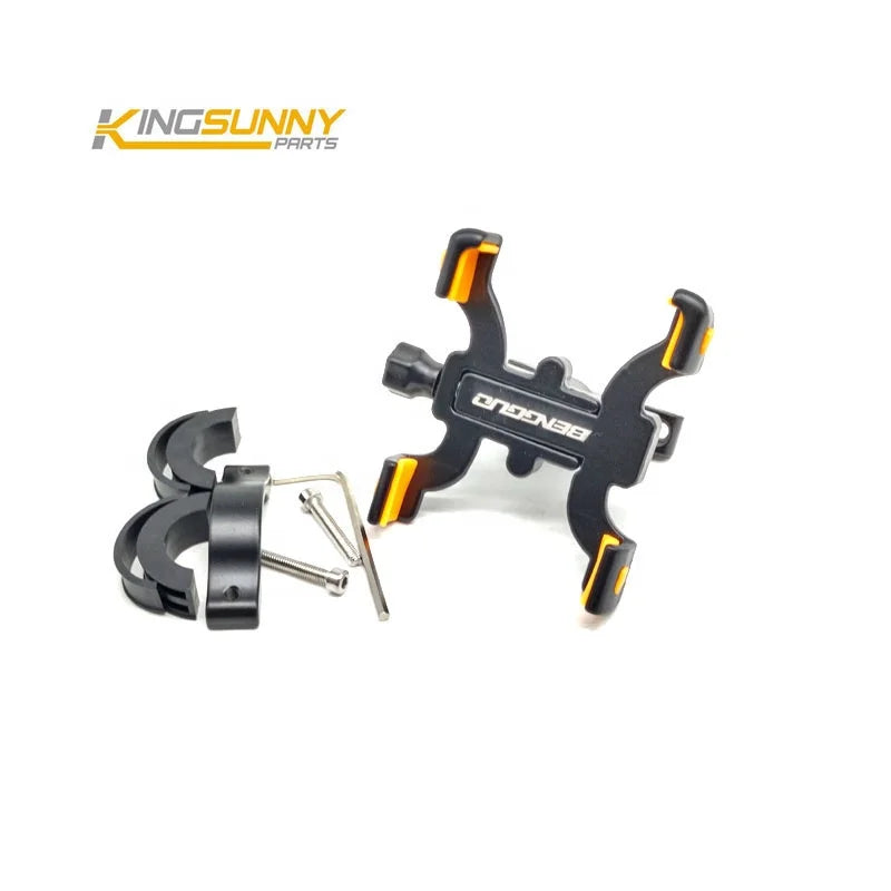 Metal Holder Adjustable Phone Holder for Electric Scooter Bike Motorcycle Accessories Scooter Mobile Phone Stand