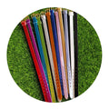 Colorful PU Leather Bracelet for Women Wristband Slide Letter Charms Jewelry Making DIY Pet Collar Accessories Gift