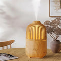 Ultrasonic Air Humidifier Aroma Mist Essential Oil Diffuser Wood Grain Aroma Diffuser