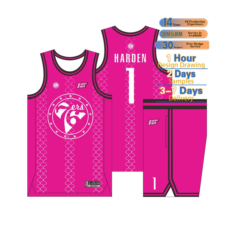 Custom Retro Basketball Jersey for Youth Moisture Wicking Sublimated Youth Basketball Wear