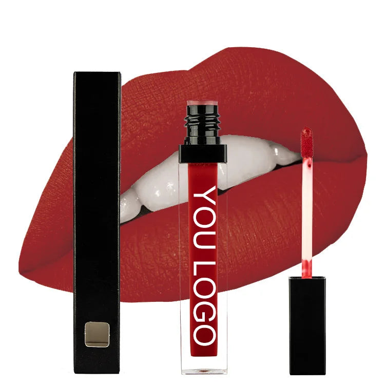 Wholesale Mineral Waterproof Matte Liquid Lipstick Pigment Unique Cheap Low MOQ 10 Colors OEM/ODM New
