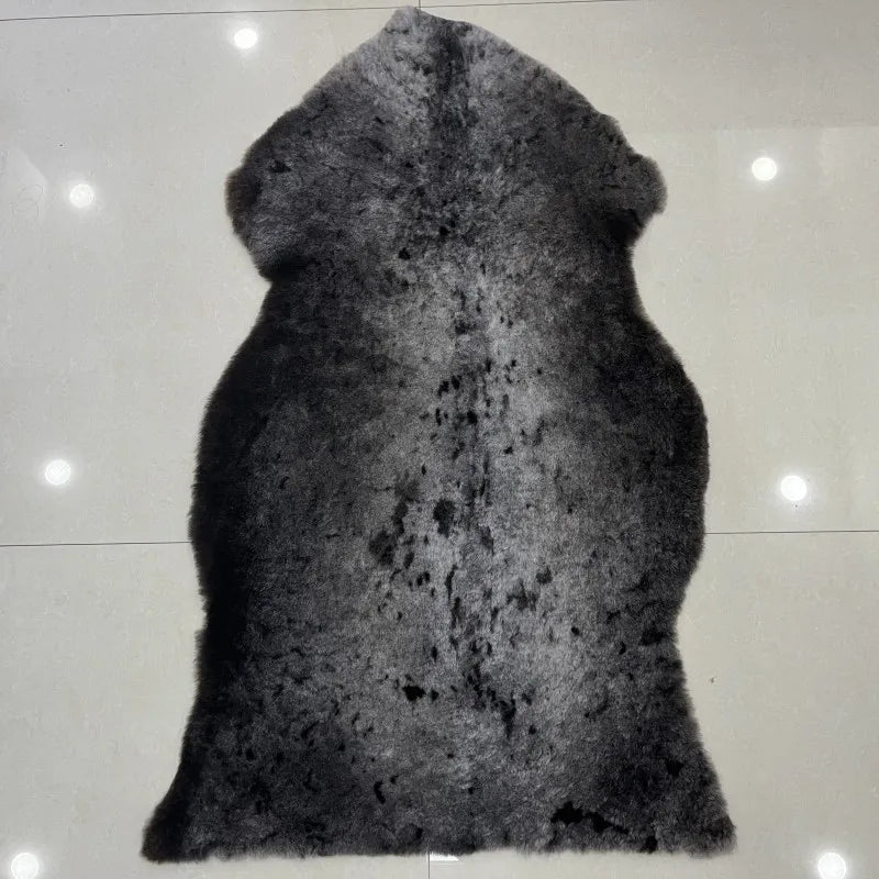 Sample Support Factory Price Promotion Floor Real Sheepskin Carpet Real Fur Rug Short Hair Natural Color Relugan for Home
