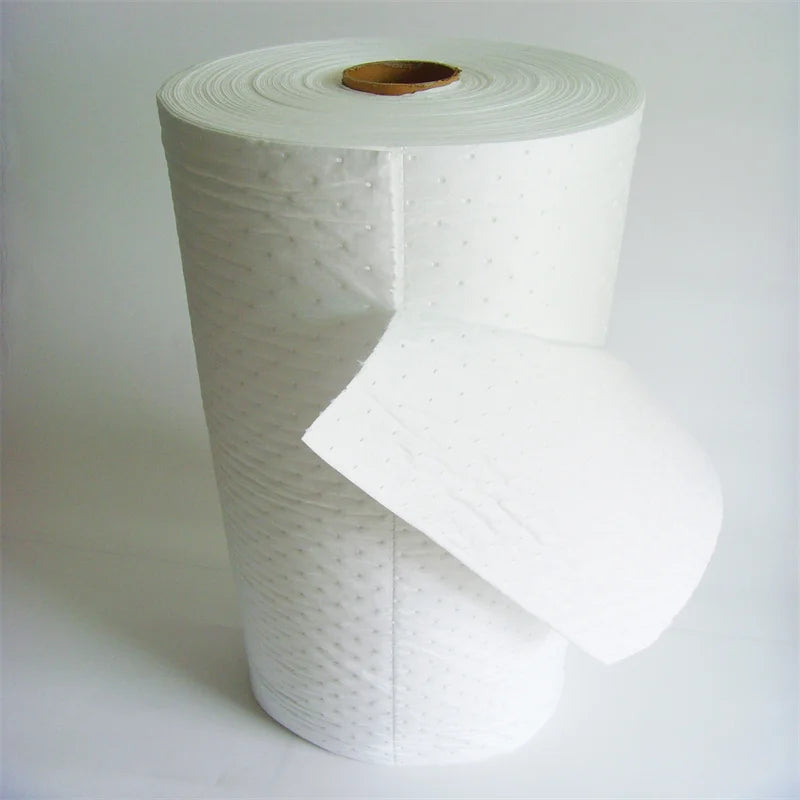 Wholesale Oilspillpro OOA-R0200D High Absorbency Oil Absorbent Roll for Environmental Protection Food Processing Industry Oil