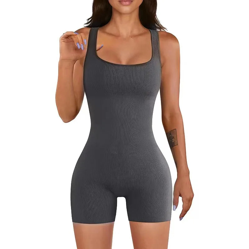 Custom Logo Double-Layer Ribbed Yoga Leggings for Women High Waist Butt Lifting with Breathable Spandex Material and Bar