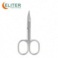 Eliter Hot Sell in Stock Classic Curved Blade Stainless Steel Multifunctional Ingrown Nail Scissor Cuticle Scissors Nail