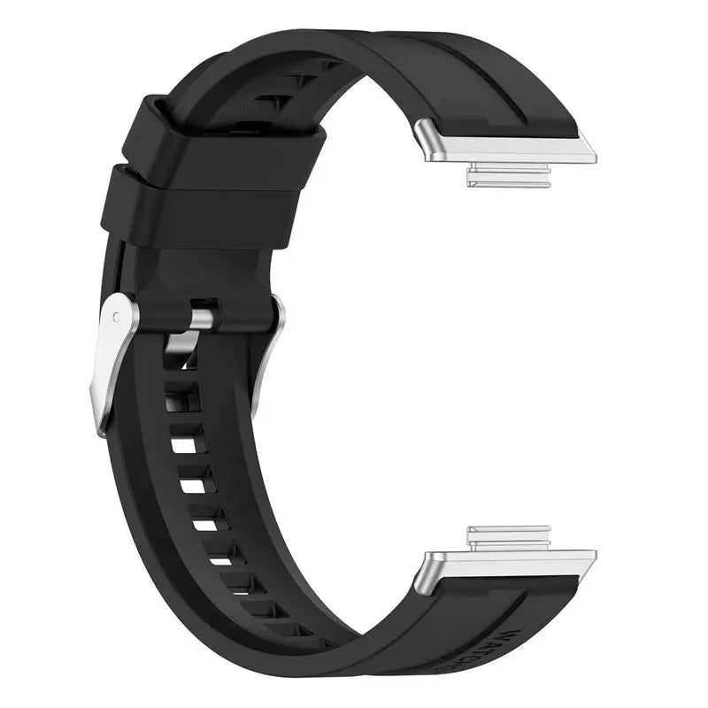 Metal Adapter Buckle Replacement Bracelet Accessories Silicone Strap for Huawei Watch