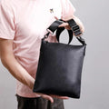 New Arrival Men's Crossbody Bag Trendy First Layer Cowhide Genuine Leather Casual Small Shoulder Chest Bag Letter Fashion Style
