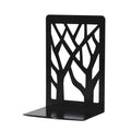 Metal Heavy Duty Book End Bookends Sheet Metal Bookend Holder Stand Metal Bookends Black for Shelves