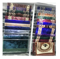 Wholesale Roll Out Cushion Prayer Mat Carpet Arabic Muslim Islamic Anti slip Thick Soft Prayer Rug With Tassel
