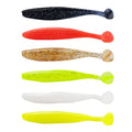 Soft Fishing Lure T-tail Silica Gel Bait Artificial Soft Baits Fishing Lures Bait