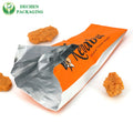 Aluminum Bbq Greaseproof Sandwich Burger Bags Packaging Pouch Hot Food Foil Doner Kebab Bag