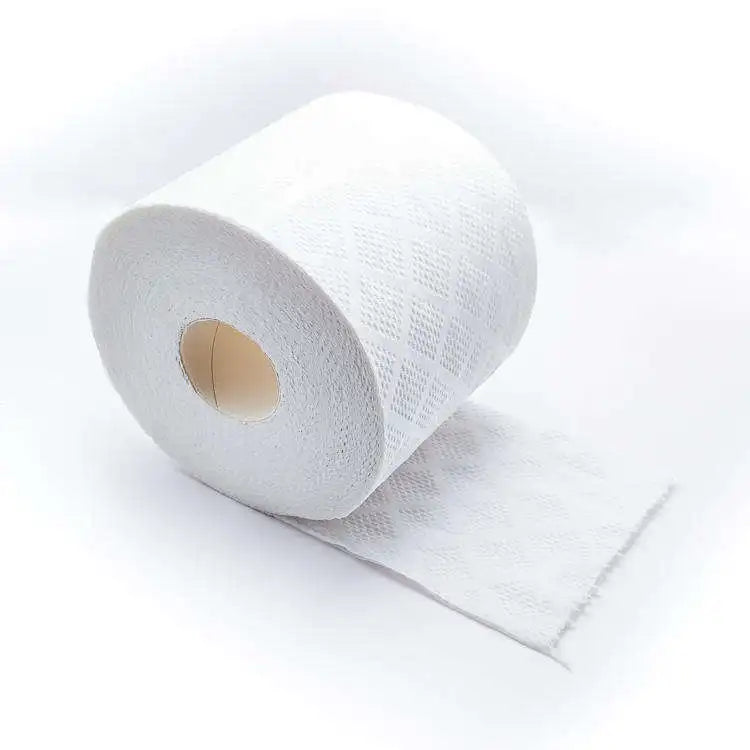 Wholesale Excellent quality Natural Bamboo Pulp white color toilet tissue paper roll